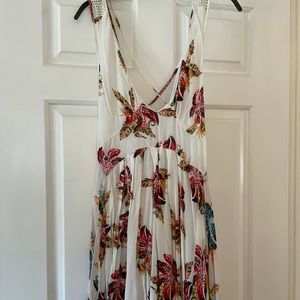 Free people mini dress floral size XS